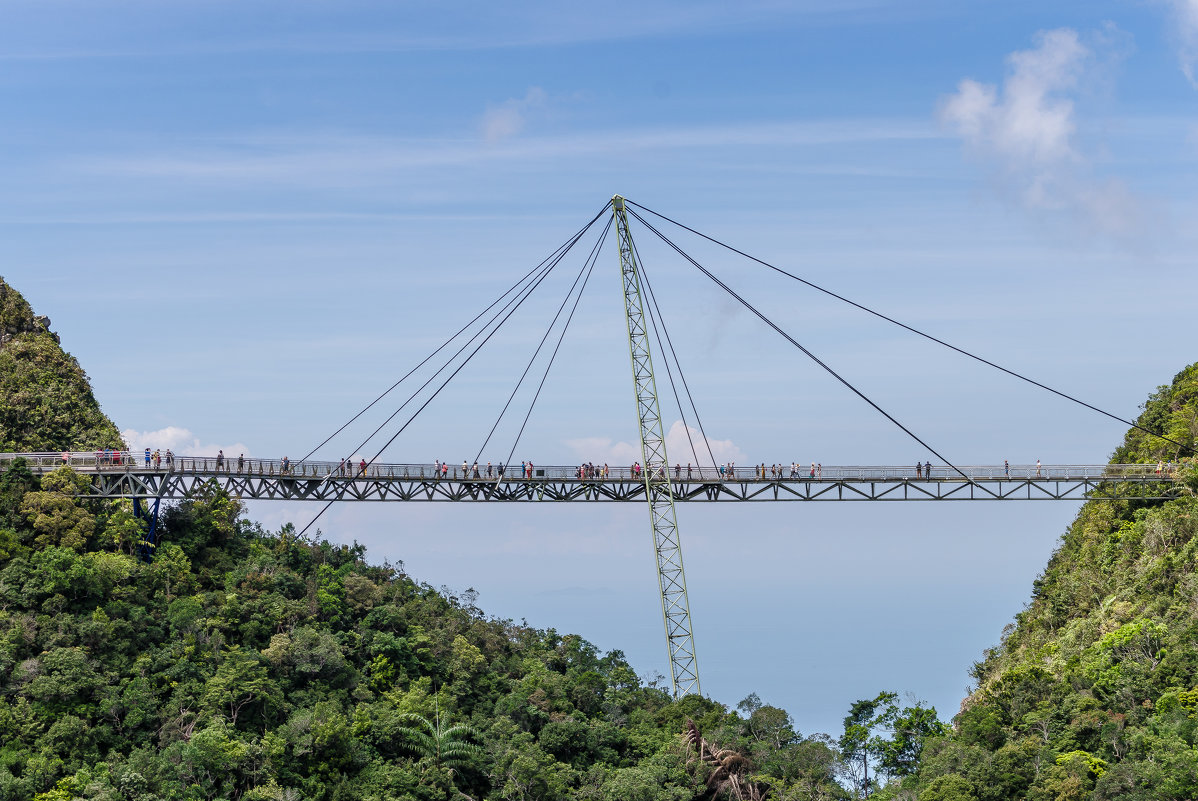 Небесный мост (Sky Bridge), остров Лангкави, Малайзия. - Edward J.Berelet