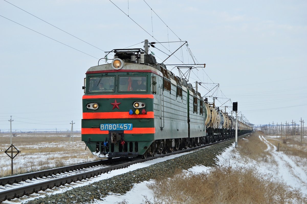 Электровоз ВЛ80С-457 - Владимир Д. 