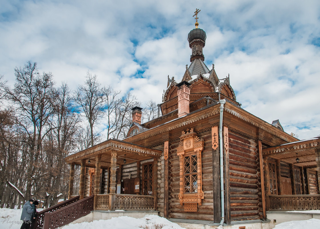 Деревянный храм святителя Тихона Задонского - Nyusha .