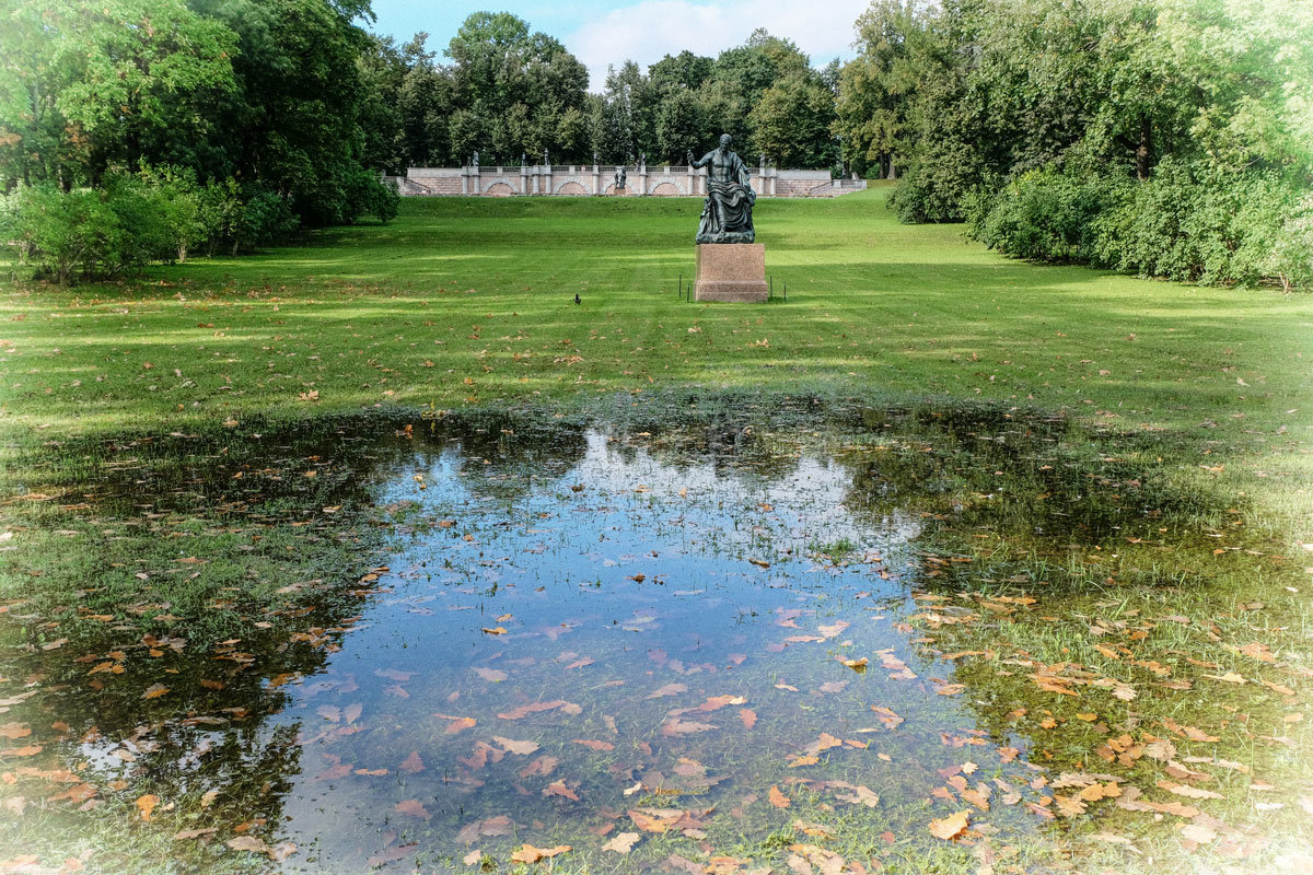 Царское село. Осень в парке. - Надежда Лаптева