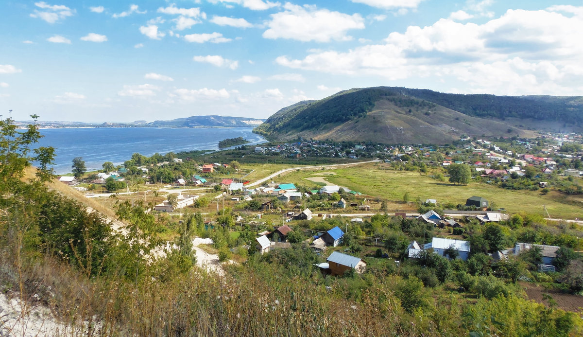 Вид на село Ширяево с Поповой горы - Наталья Ильина