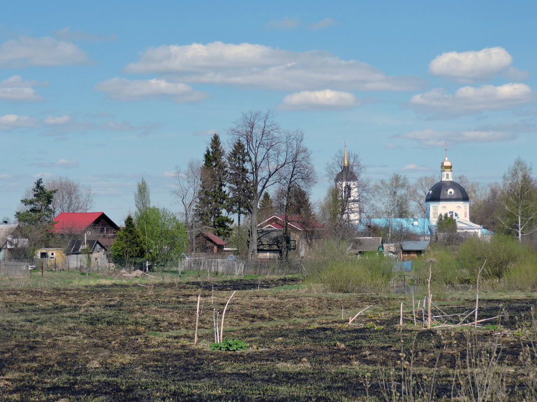 Церковь Воскресенская в Шипулино - Галина Лубянникова 