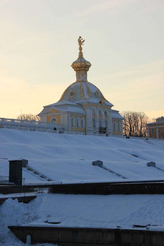 зима в петергофе - Евгений 