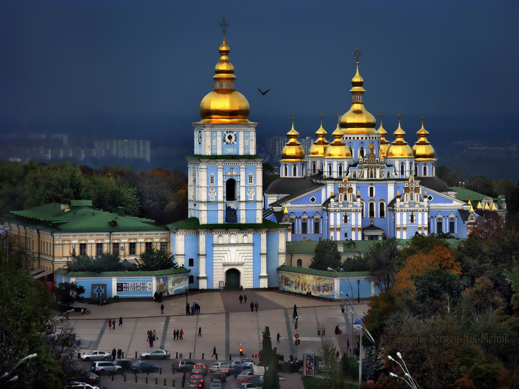 Михайловский Златоверхий собор в Киеве - Sergey-Nik-Melnik Fotosfera-Minsk