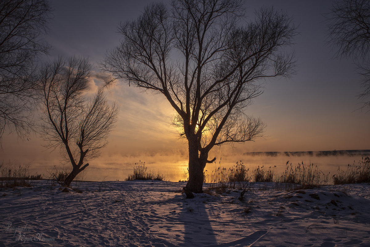 Февральский вечер на Нововоронежском водохранилище 2018 - Юрий Клишин Февральский вечер на Нововоронежском водохранилище 2018 - Юрий Клишин