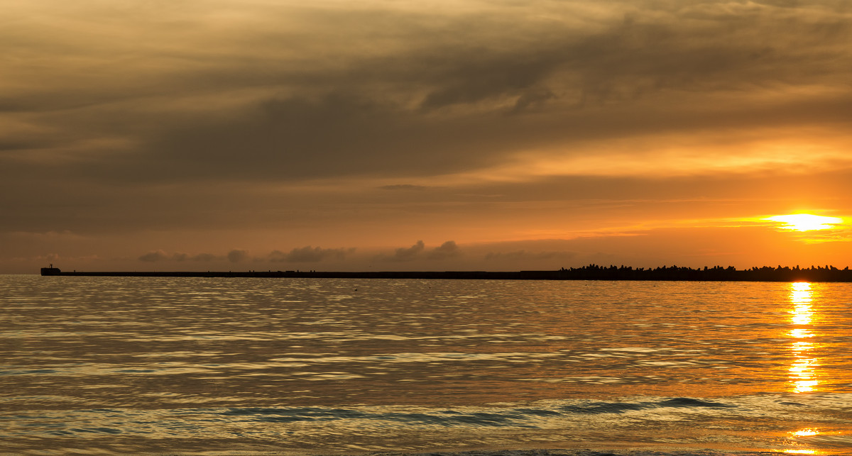 Sunset in Liepaja - dennis Bartasevicius