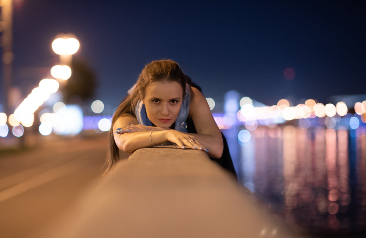 Набережная, ночь - Илья Зубков Набережная, ночь - Илья Зубков