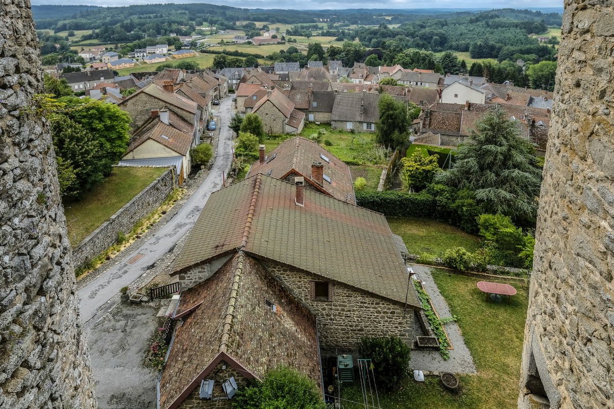 Деревня Крок (Crocq), департамент Крёз (Creuse) - Георгий А