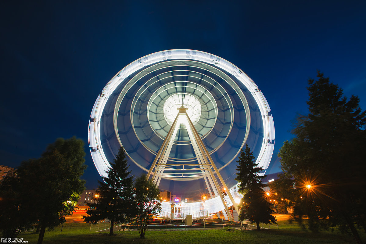Колесо обозрения Новокузнецк - Юрий Лобачев Колесо обозрения Новокузнецк - Юрий Лобачев