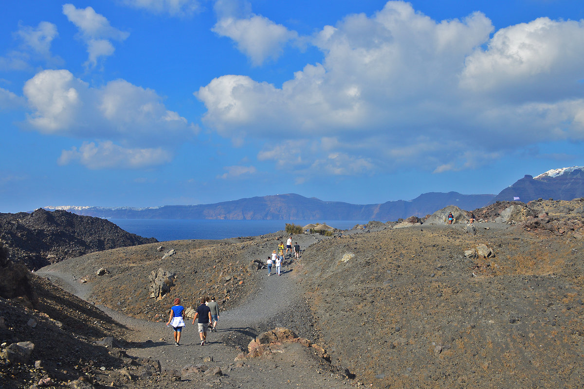 На вулканическом острове Неа-Камени - Екатерина Т.