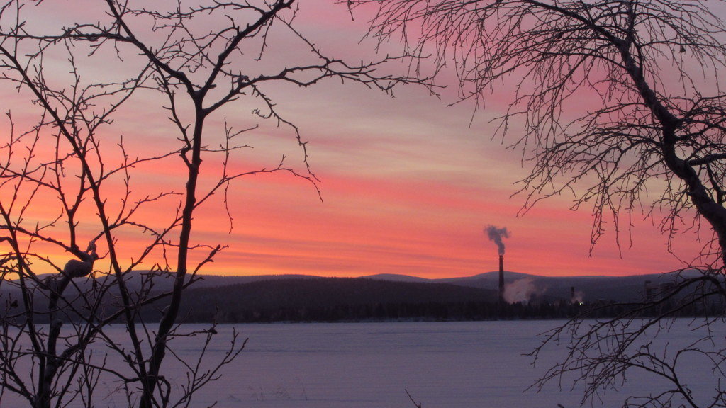Восход в полярную ночь.. - Галина Полина