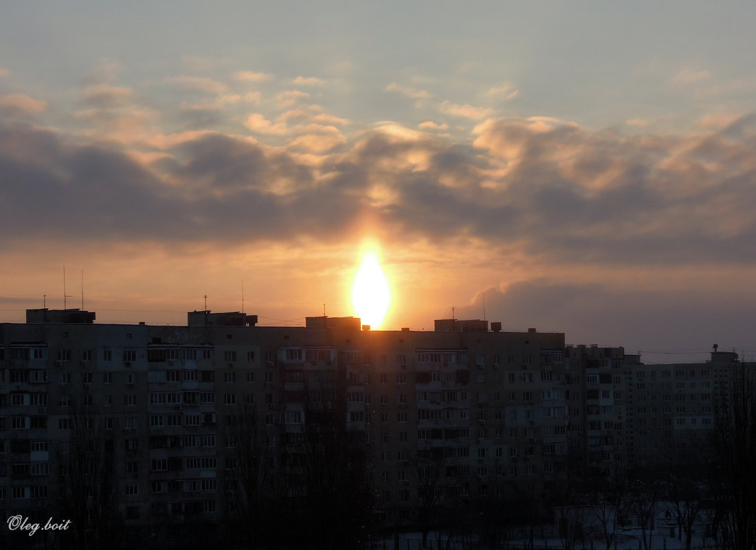 Рождественская солнечная свеча на рассвете - Тамара Бедай 