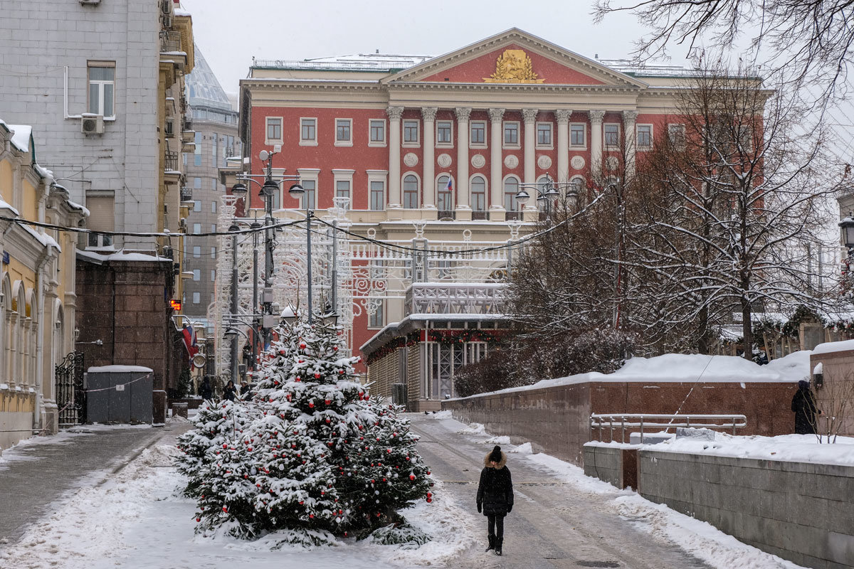 Москва новогодняя (04.01.2019). Столешников переулок. - Надежда Лаптева Москва новогодняя (04.01.2019). Столешников переулок. - Надежда Лаптева