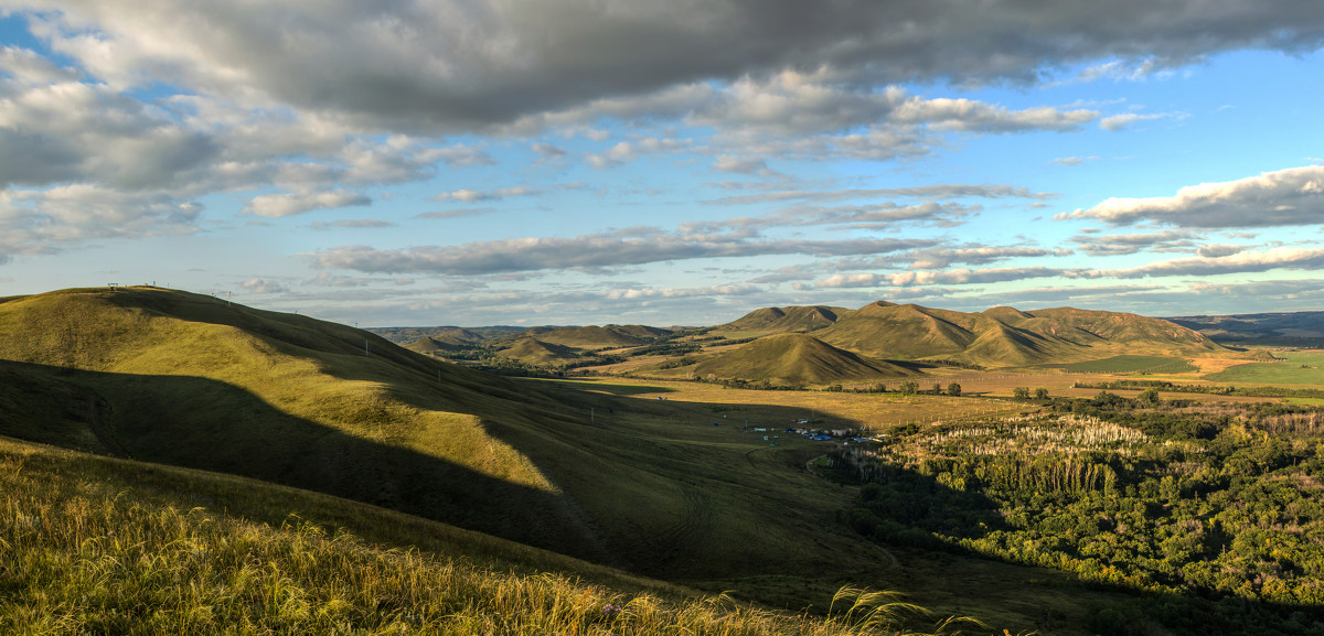 Панорама горнолыжной базы г. Кувандык - Александр Кислицын