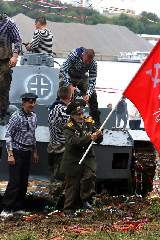 День ВМФ. Историческая реконструкция боя в парке Северное Тушино. - Жанна Кедрова