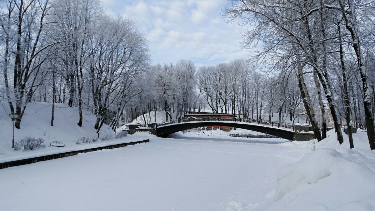 Зимний парк - Милешкин Владимир Алексеевич Зимний парк - Милешкин Владимир Алексеевич