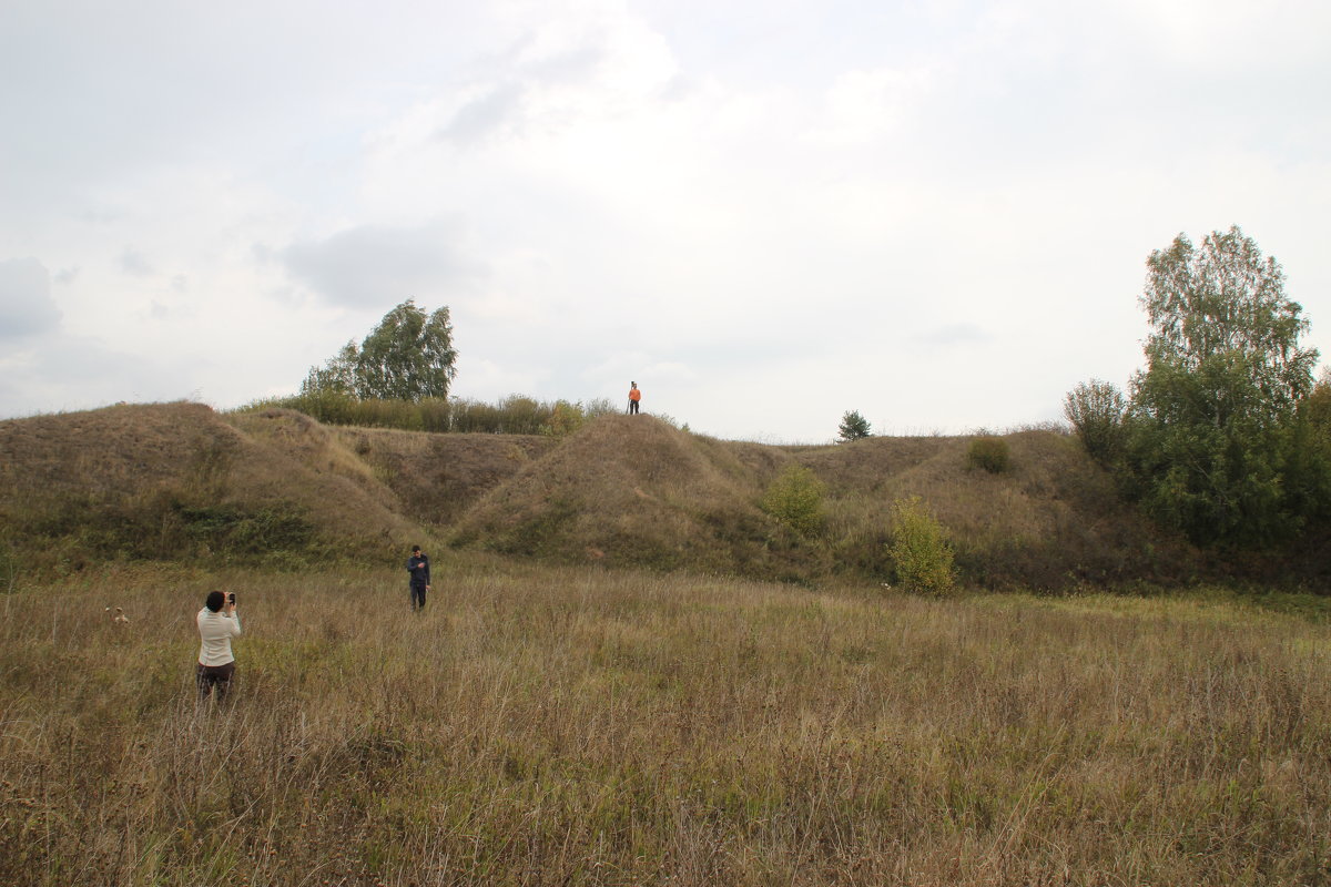 Курган затерянный в степях Рязанской области. - Василий Капитанов