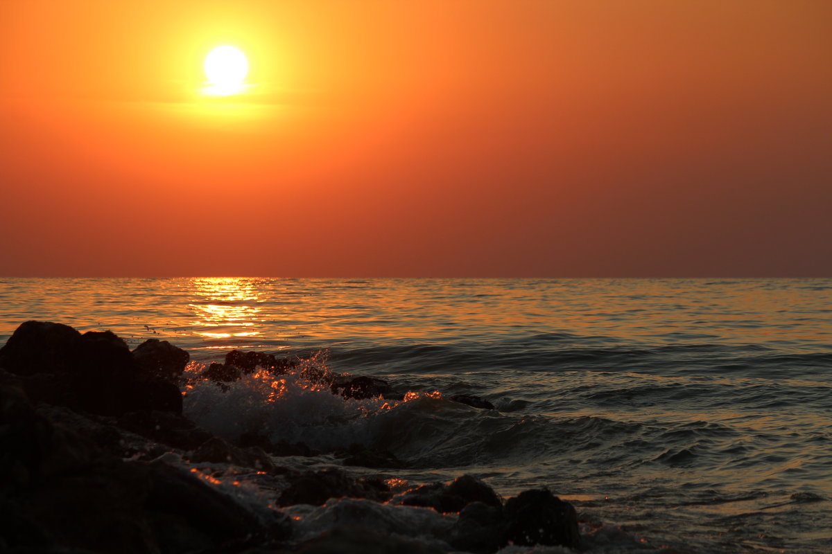 Закат на море - Елена Верховская