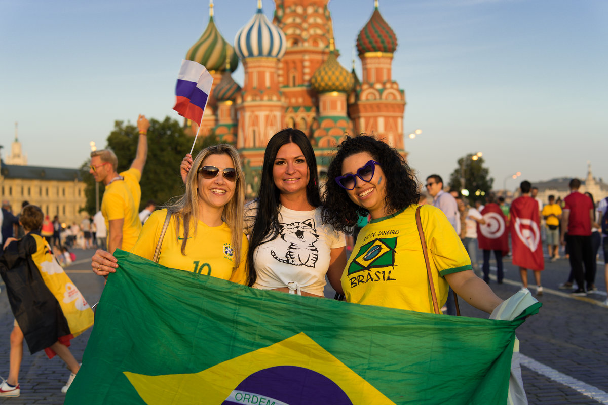 Чемпионат мира по футболу 2018. Болельщицы Бразилия - KS Photo