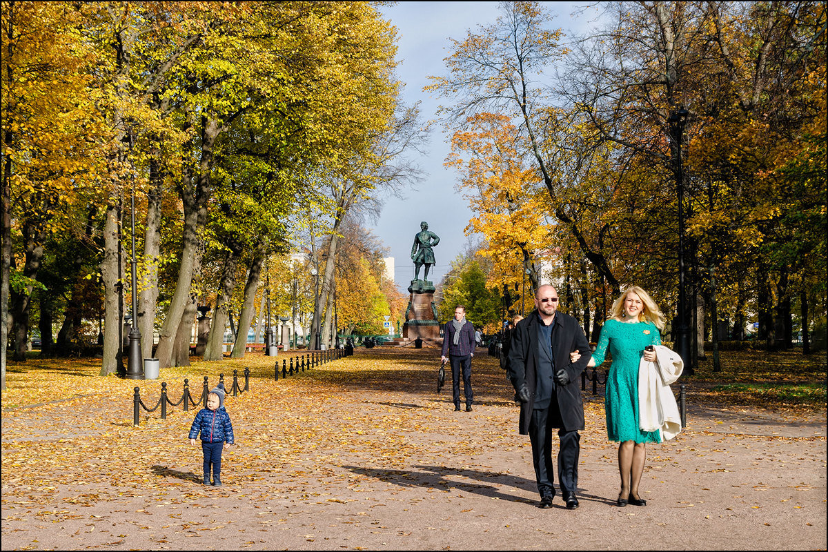 Осень в Кронштадте. - Григорий Евдокимов