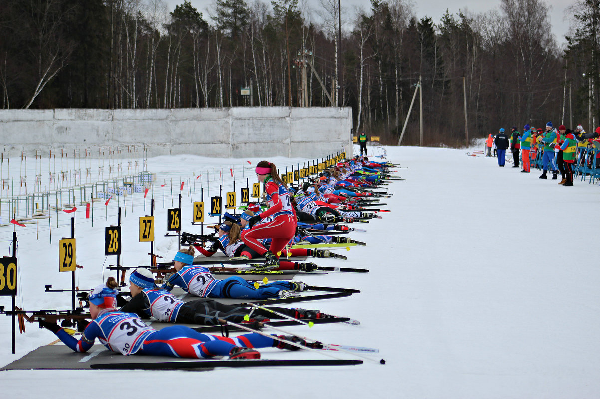 На огневом рубеже.Биатлон. - Ольга Митрофанова На огневом рубеже.Биатлон. - Ольга Митрофанова