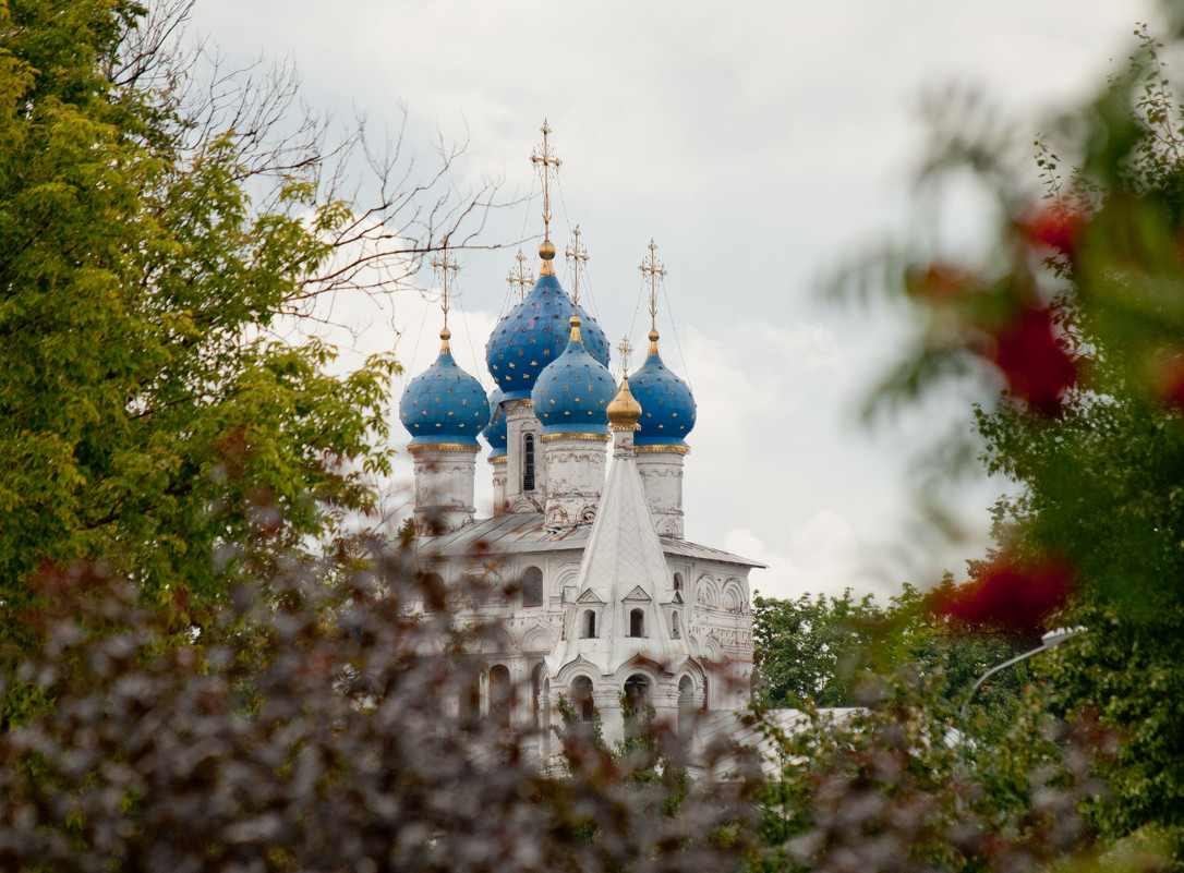 Купола Храма Казанской иконы Божьей Матери, Царицыно, Москва - Ekaterina Spirina