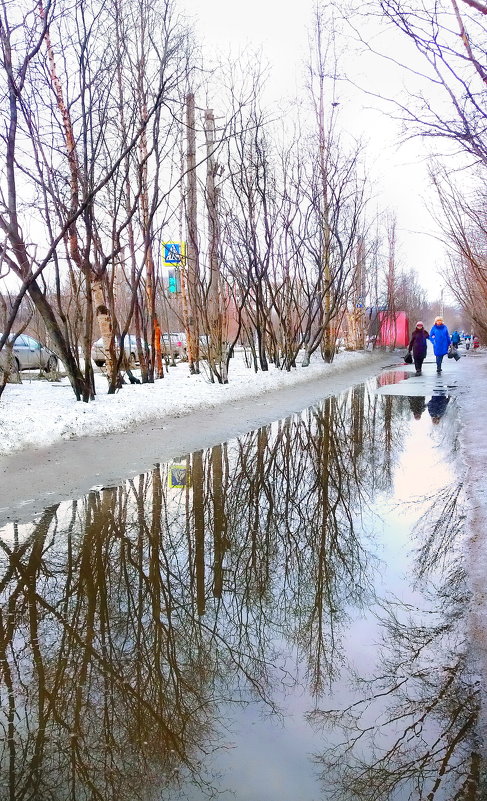 Отражение весны.... - Анна Приходько