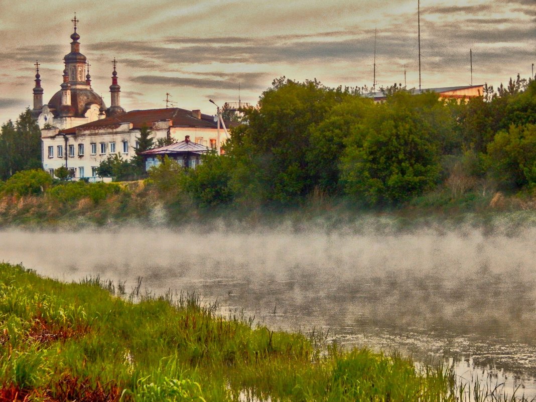 По реке туман крадётся ... ) ... Smoke on the water ... ) - Елена Хайдукова  ( Elena Fly )