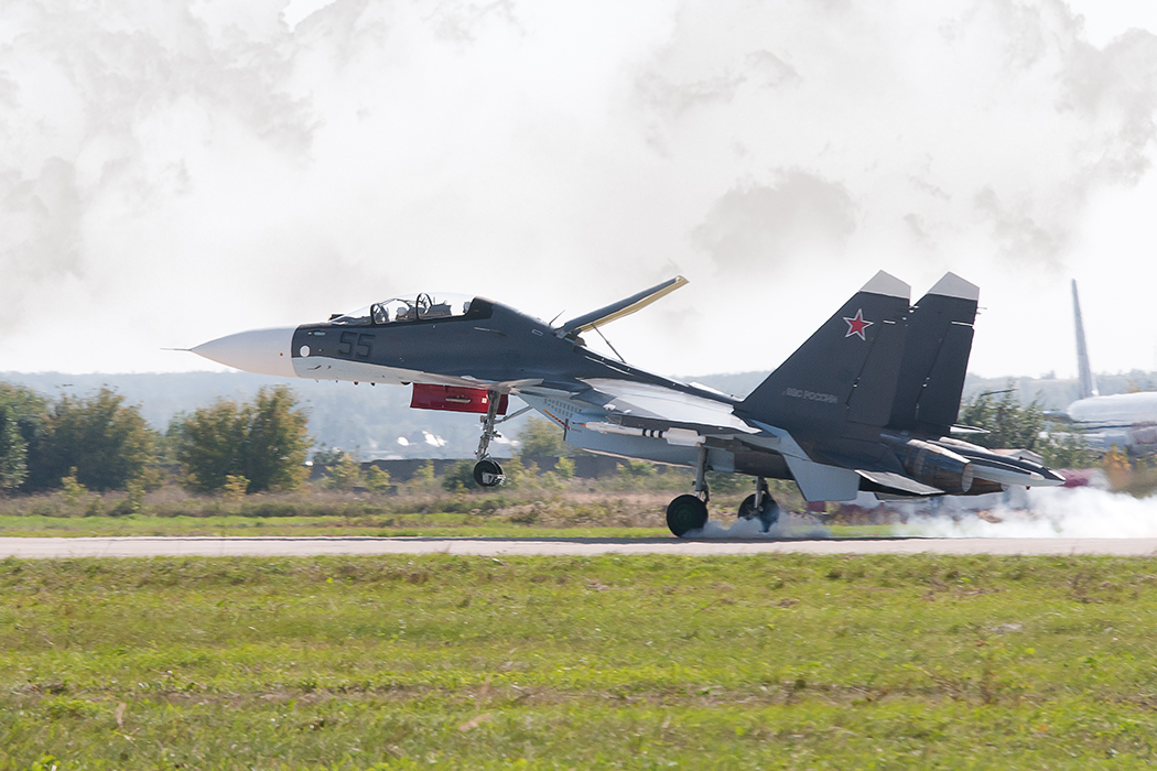 Су-30СМ посадка - Александр Святкин