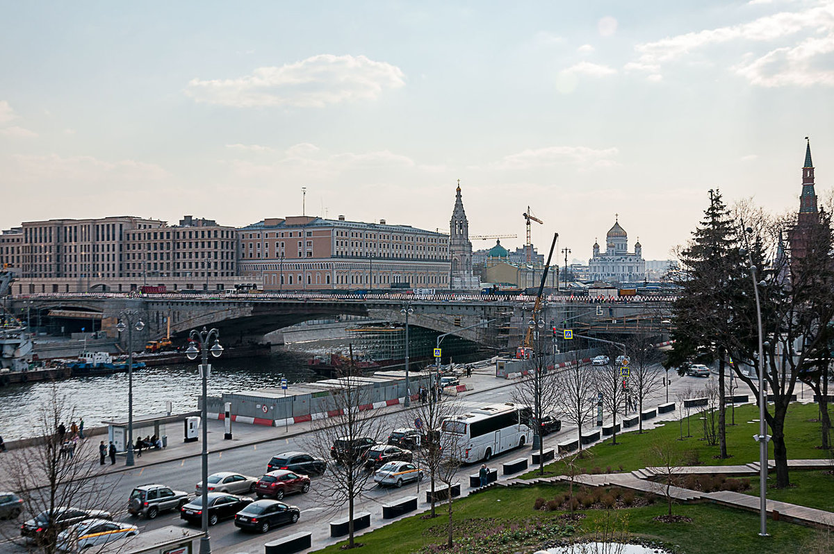 Вид с моста Зарядья - El Кондукова