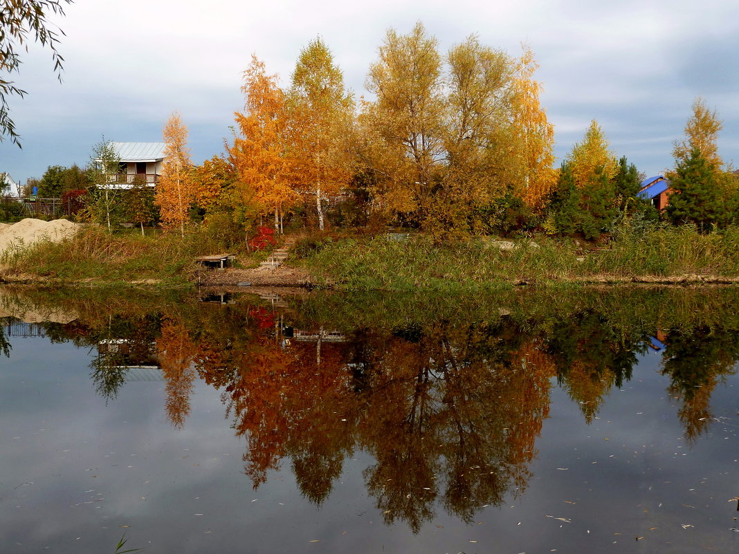 Отражение осени в холодной воде залива - Лидия Бараблина Отражение осени в холодной воде залива - Лидия Бараблина