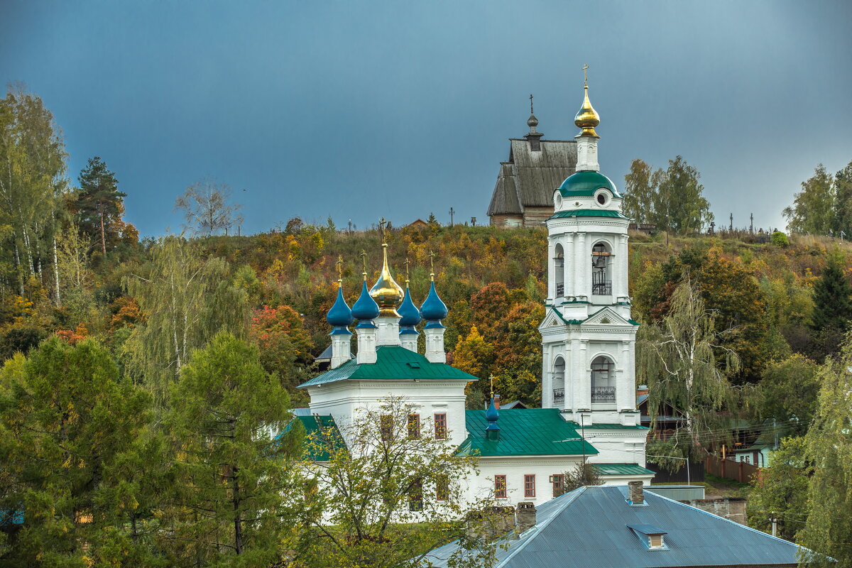 Осень -Волга. Плес. - юрий макаров