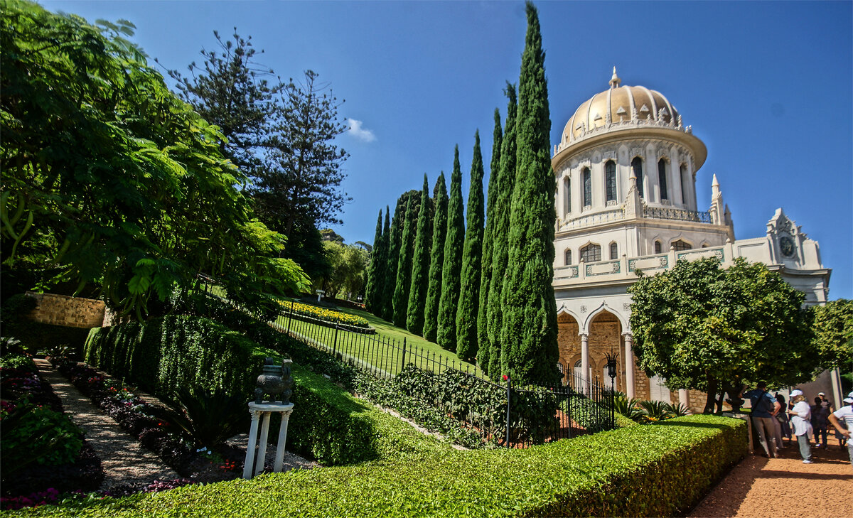 Храм Бахаи Яффо...Израиль сентябрь 2019.. - Юрий Яньков Храм Бахаи Яффо...Израиль сентябрь 2019.. - Юрий Яньков