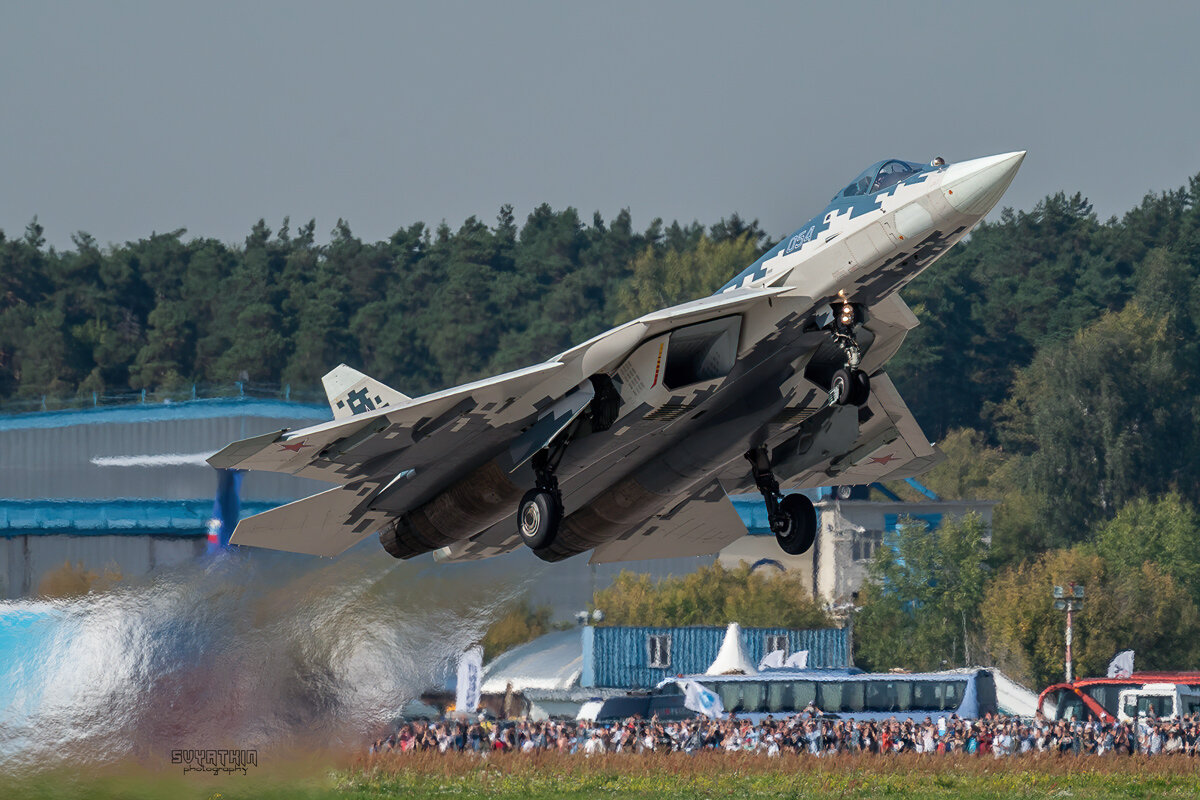 Су-57 взлет - Александр Святкин