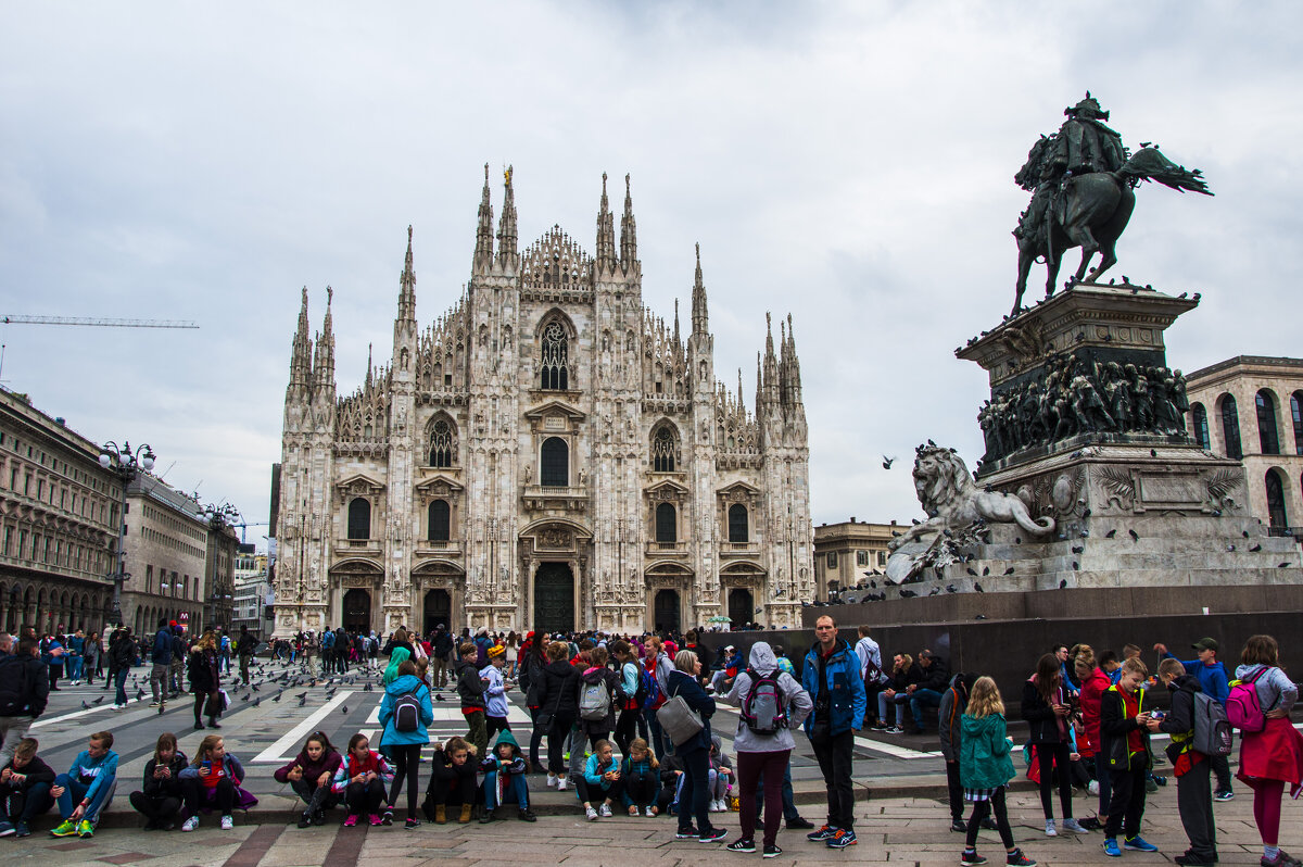 Милан. Piazza dei Duomo - Олег Oleg