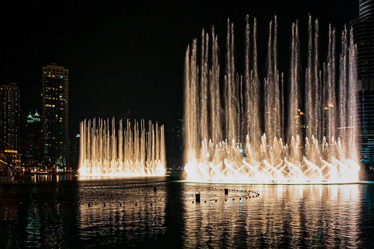 Dubai Mall Music Fountains - Arturs Ancans