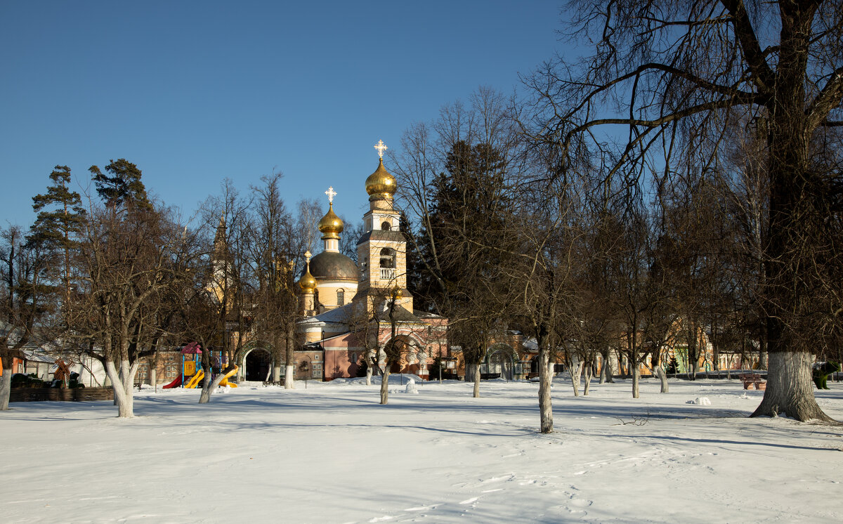 храма Спаса Преображения в Переделкино. - Yuri Chudnovetz