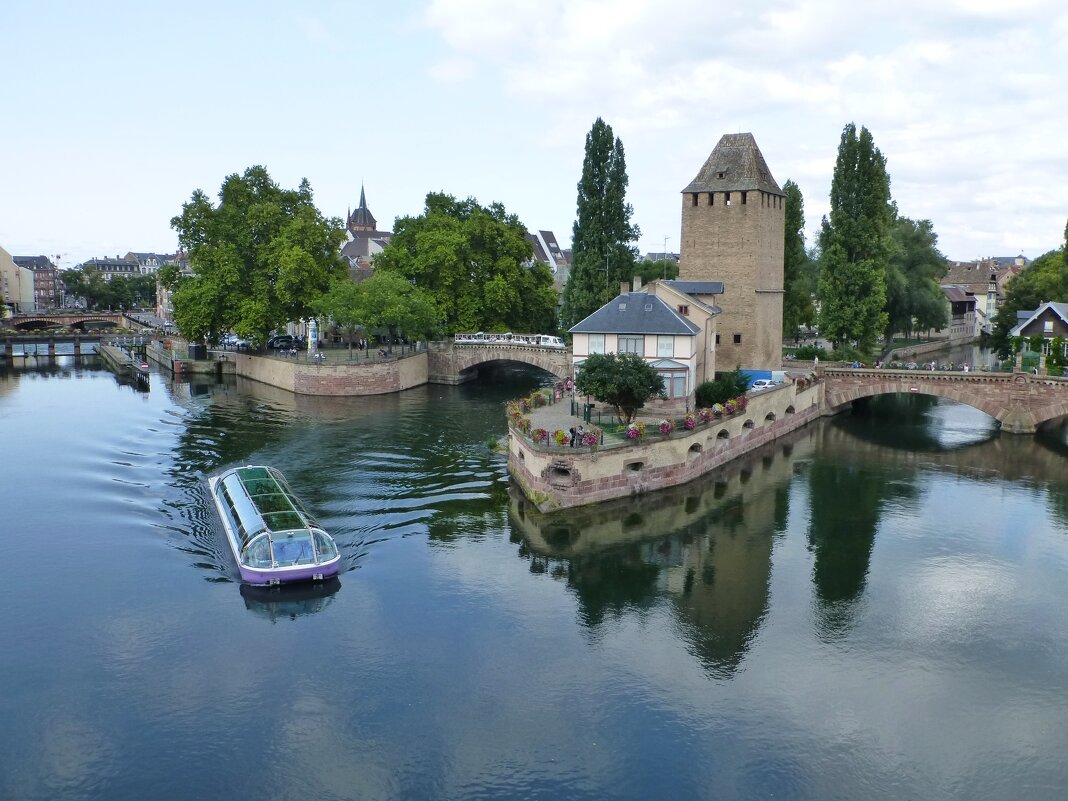 Оборонительные сооружения Ponts Couverts. Страсбург - Лидия Бусурина