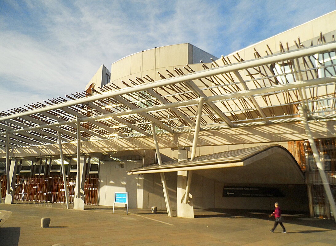 Эдинбург. Здание современного парламента Шотландии (The Scottish Parliament) - Галина 