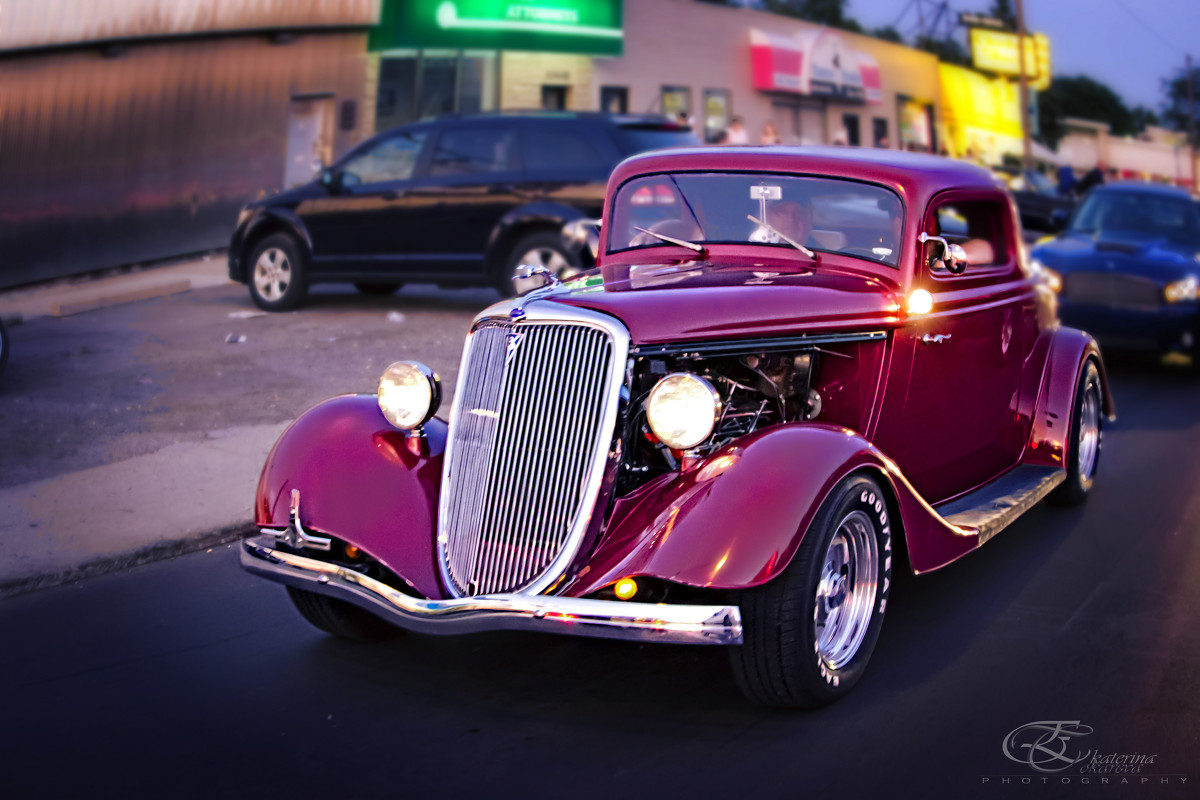 Woodward Dream Cruise 2013. Detroit - Katerina Tokareva