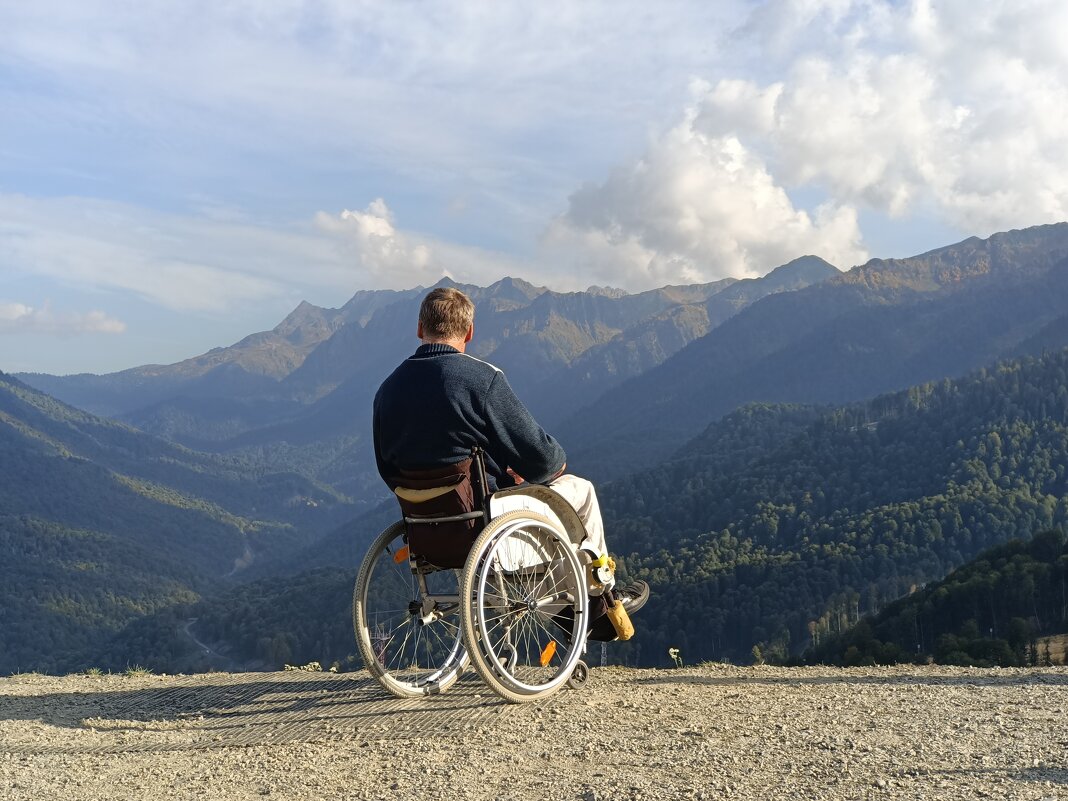 Красивый вид на горы - Ольга Зубова