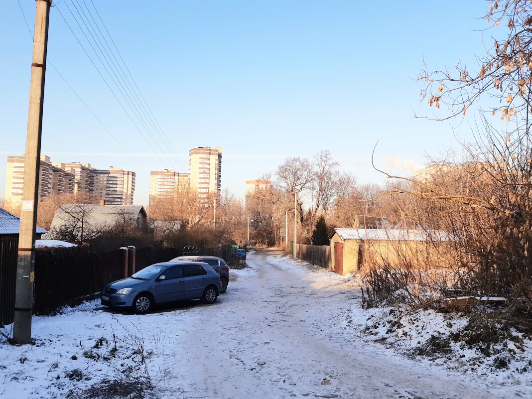 Деревенский уголок в городе - Екатерина К.