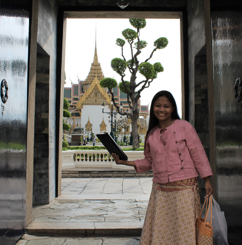 В Комплексе королевского дворца, Таиланд - Владимир Шибинский В Комплексе королевского дворца, Таиланд - Владимир Шибинский