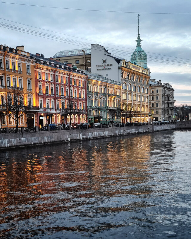 Санкт-Петербург, апрель 2021. Мойка. - Надежда Лаптева