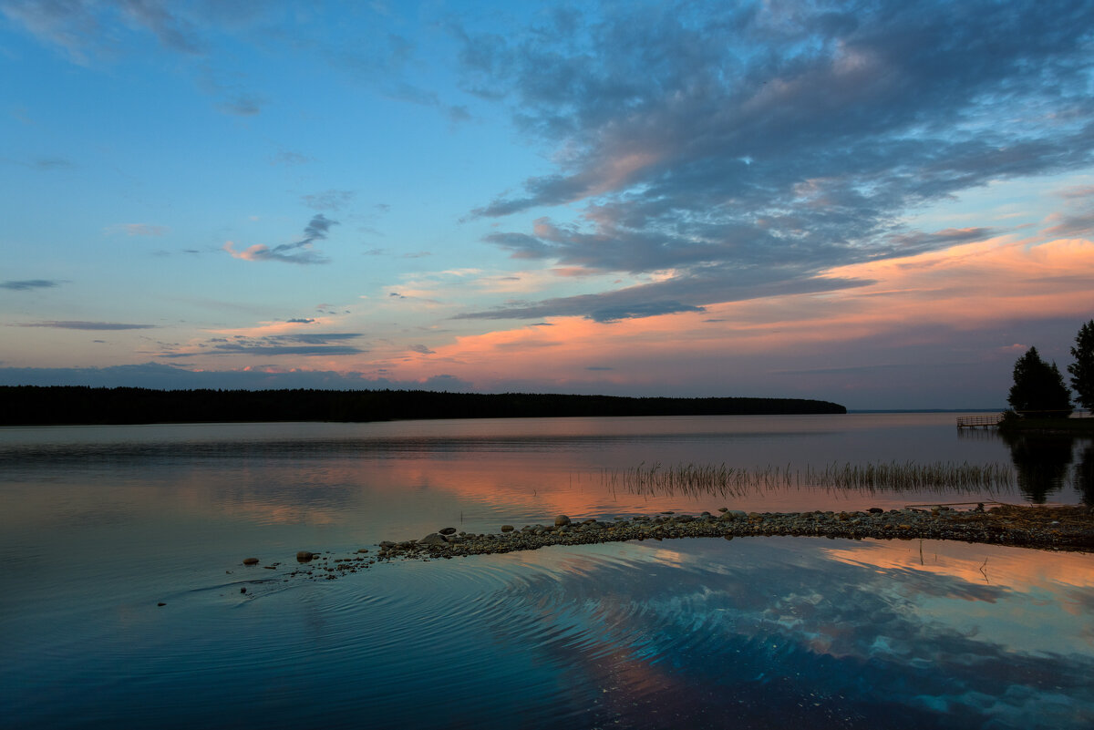 Вечер в Карелии. - Владимир Безбородов Вечер в Карелии. - Владимир Безбородов