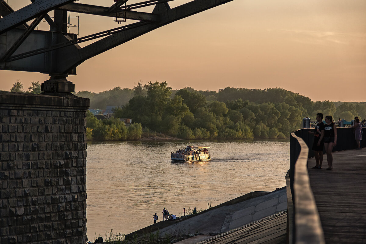 На закате у реки - Сергей Шатохин 