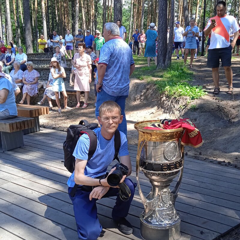 Главный трофей Континентальной Хоккейной Лиги, Кубок Гагарина, в Железногорске - Вадим Басов