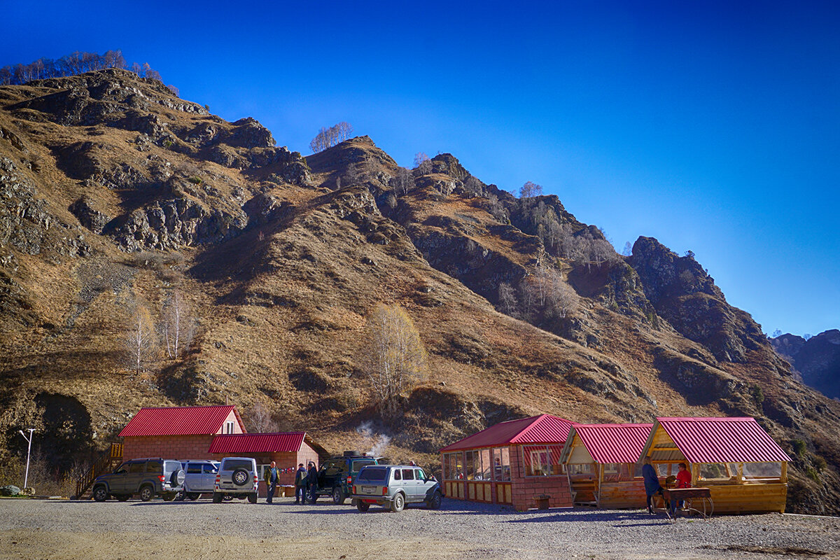 Кафе в горах ( по дороге в урочище Джилы Су) - Ольга Кафе в горах ( по дороге в урочище Джилы Су) - Ольга