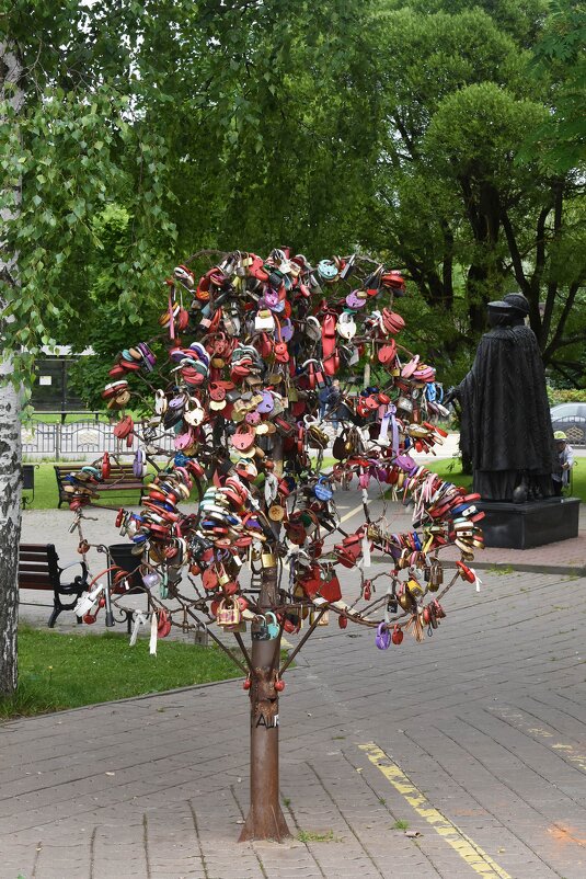 Московская область. Город Сергиев-Посад. Дерево любви. - Наташа ***** Московская область. Город Сергиев-Посад. Дерево любви. - Наташа *****
