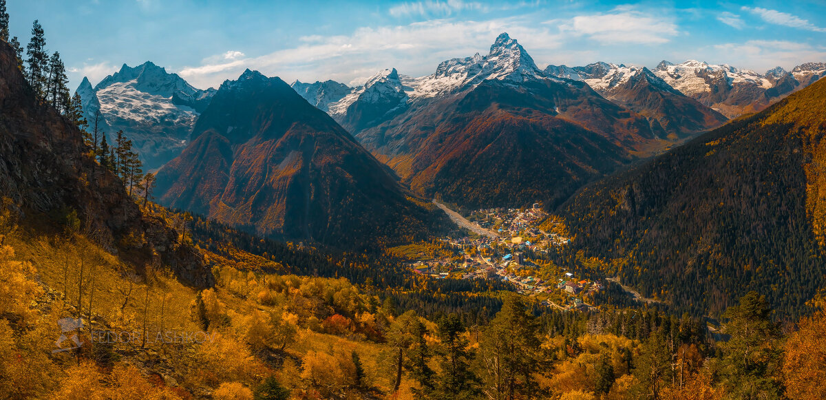 Осень в Домбае - Фёдор. Лашков